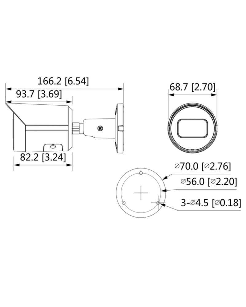 GOLIATH Starlight IP Kamera | 4 MP | 2.8mm | WDR | 30m IR | SMD+ | Mikro | App | PoE | SMART Serie – Bild 3