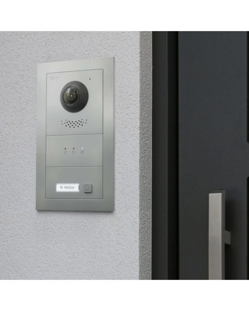 GOLIATH Hybrid IP & 2-Draht Video Türsprechanlage | Feedback Modul | LED Beleuchtung | Aluminium – Bild 3