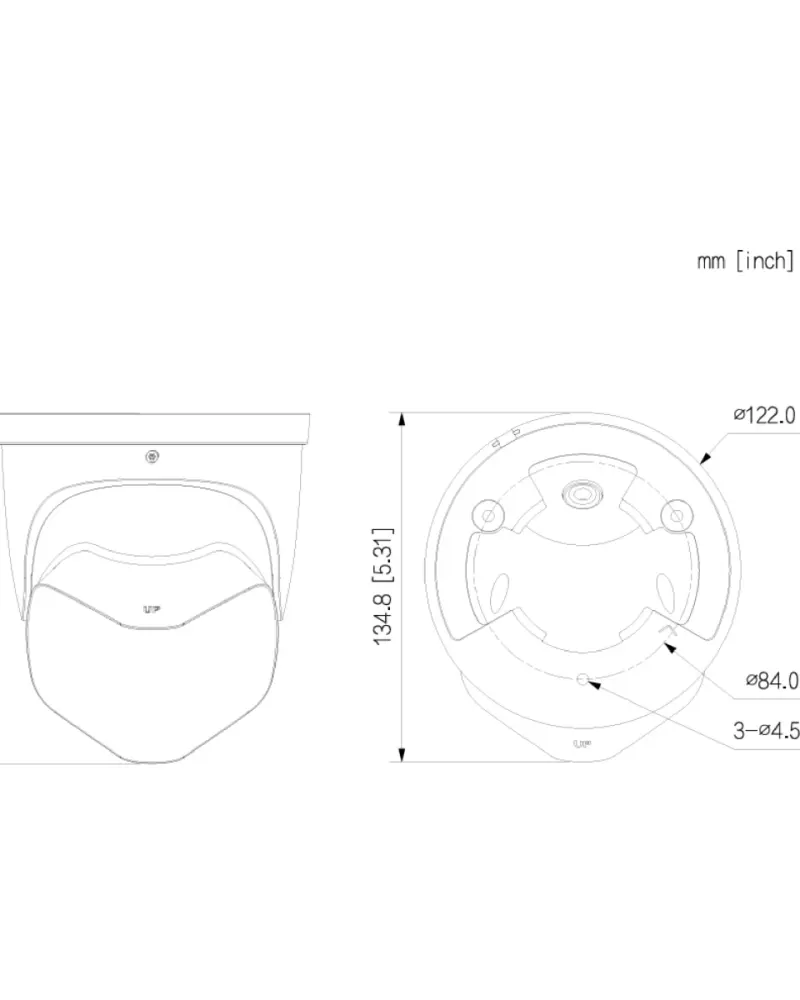 GOLIATH Starlight IP Dome Kamera | 8 MP | 180 Grad | WDR | 25m IR | Ton | SMD | PoE | 4K Dual Serie – Bild 4